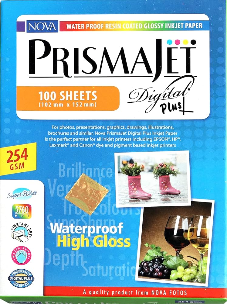 Prismajet A4 254 GSM Photo Paper