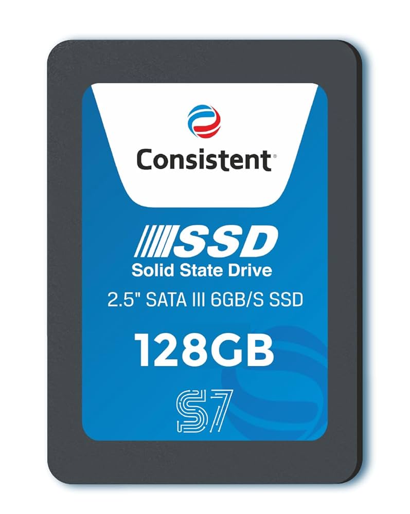 Consistent 128GB Sata SSD