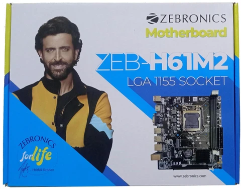 Zebronics H61 LGA 1155 Socket